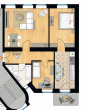 Grundriss - 75m² // 3 Zimmer // Eigentumswohnung im Paulusviertel – Halle
