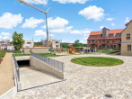 Tiefgarageneinfahrt - Erstbezug – Modernes Wohnen im historischen Ambiente (P3)