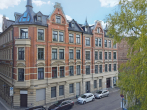 Hausansicht - Fantastische 4-Raumwohnung mitten in Halle!