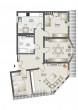 Grundriß - Fantastische 4-Raumwohnung mitten in Halle!