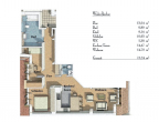 Grundriss - Modern saniert und Altbaucharme- Tolle 3 Zimmerwohnung mitten in der Stadt!