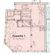 Grundriß - 48m² Ladenlokal in der Großen Steinstraße