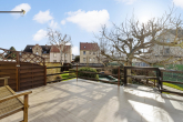 Terrasse - Top gepflegte Doppelhaushälfte mit Pool und Garage in Reideburg