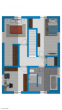 Grundriss 1.OG - Modernes Familienglück in ruhiger Lage – energieeffizientes Einfamilienhaus mit Garten, Smart Home und Doppelgarage