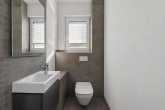 Gäste WC - Modernes Familienglück in ruhiger Lage – energieeffizientes Einfamilienhaus mit Garten, Smart Home und Doppelgarage