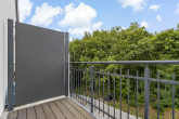 Balkon - Kernsanierte 2-Raumwohnung direkt am Rosarium! Fahrstuhl, Balkon und Fußbodenheizung!!!!