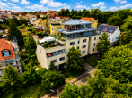 Hausansicht - Wohnen auf Hausniveau – außergewöhnliche Eigentumswohnung in Bestlage von Halle-Kröllwitz