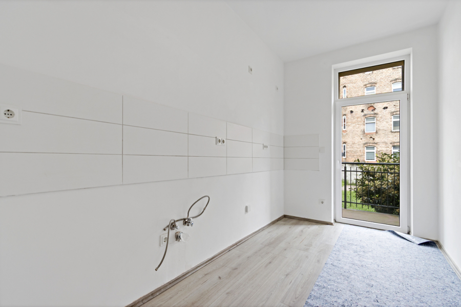 Freiimfelde- Ideal für die kleine Familie! 3 Zimmerwohnung mit Balkon im Erdgeschoss - Photo 1