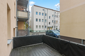 Rarität – 1-Raumwohnung mit Terrasse und EBK im Giebichensteinviertel 06114 Halle, Erdgeschosswohnung