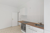 Küche I - Rarität – 1-Raumwohnung mit Terrasse und EBK im Giebichensteinviertel