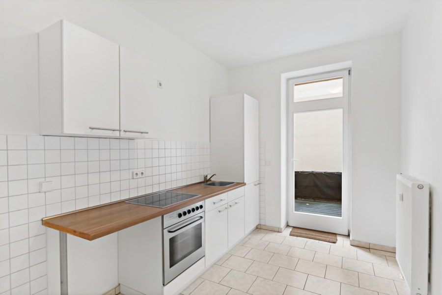 Rarität – 1-Raumwohnung mit Terrasse und EBK im Giebichensteinviertel - Photo 2