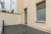 Terrasse I - Rarität – 1-Raumwohnung mit Terrasse und EBK im Giebichensteinviertel