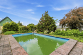 Pool Garten - Handwerker aufgepasst! Einfamilienhaus mit Pool und Garage in Delitz am Berge