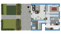 Grundriss OG - Handwerker aufgepasst! Einfamilienhaus mit Pool und Garage in Delitz am Berge