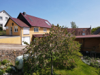 Gartenansicht - Wollen Sie im “schönsten Dorf” vom Saalekreis wohnen???