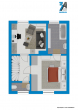 Grundriss OG - Schickes Reihenmittelhaus in der südlichen Innenstadt zu verkaufen!!!