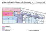 Grundriss UG 2 - Attraktive Einzelhandels- und Ausstellungsfläche mit großzügiger Schaufensterfront
