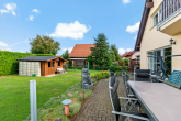 Terrasse - Ein Haus, viele Möglichkeiten – 6 Zimmer für Familie, Arbeiten & Mehrgenerationenwohnen in Braunsbedra