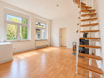 Wohnzimmer - Moderne 3-Raum-Maisonettewohnung in gepflegtem Mehrfamilienhaus