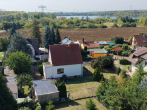 Rückansicht - Familientraum mit Potenzial – freistehendes Einfamilienhaus in begehrter Lage von Halle-Büschdorf