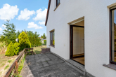Terrasse - Familientraum mit Potenzial – freistehendes Einfamilienhaus in begehrter Lage von Halle-Büschdorf
