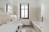 Badezimmer - Möblierte 2-Raumwohnung in der Freiimfelder Straße!