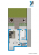 Grundriss EG mit Terrasse - Hier wird selten verkauft!!! 3-Raum-Maisionette ETW mit Terrasse, Grünfläche und Garage