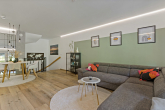 Wohnzimmer Bild 2 EG - Hier wird selten verkauft!!! 3-Raum-Maisionette ETW mit Terrasse, Grünfläche und Garage