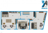 Grundriss - Hier ist alles möglich! Bürofläche im Medizinerviertel!