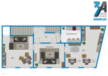 Grundriss - Hier ist alles möglich! Bürofläche im Medizinerviertel!