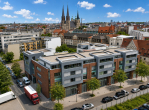 Hausansicht - Großartiges Ladenbüro am Hallmarkt