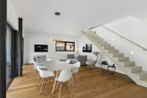 Wohnzimmer - Klare moderne Architektur in perfekter Wohnlage – Halle/ Nietleben