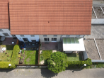 Überdachte Terrasse - Familienfreundliches Reihenendhaus in Queis….inklusive Garage, Stellplatz und kleinem Garten mit überdachter Terrasse!!!