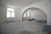 Wohnen-Küche (Bauphase) - Modern-Ruhig-Zentrumsnah – 3-Raumwohnung in der Freiligrathstraße
