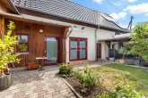 Garten  mit sanierter Scheune - Vor den Toren der Stadt Halle- Einfamilienhaus in Braschwitz