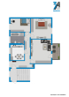 Grundriss - 2 Geräumige 3-Raumwohnung mit Balkon in der John-Schehr-Str.10 (EG) und John-Schehr-Str. 8 (2.OG)