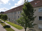 Aussenansicht III - 2 Geräumige 3-Raumwohnung mit Balkon in der John-Schehr-Str.10 (EG) und John-Schehr-Str. 8 (2.OG)