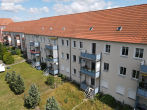 Rückansicht I - 2 Geräumige 3-Raumwohnung mit Balkon in der John-Schehr-Str.10 (EG) und John-Schehr-Str. 8 (2.OG)