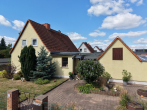 Aussenansicht - Gepflegte Doppelhaushälfte mit Wintergarten in attraktiver Lage von Halle-Dautzsch