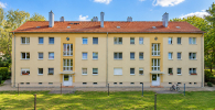 Hausansicht - Ruhige 3-Raumwohnung in der Gustav-Bachmann-Straße