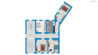 Grundriss - Altbaucharme trifft Potenzial – 84 m² in gefragter Lage von Giebichenstein