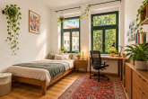Schlafzimmer 2 - Altbaucharme trifft Potenzial – 84 m² in gefragter Lage von Giebichenstein