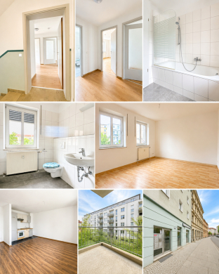 Aufgepasst! Sanierte 2-Raumwohnung mit Balkon in der Mansfelder Straße! 06108 Halle (Saale), Etagenwohnung
