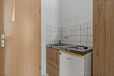 Küche - 1-Raumwohnung mit Einbauküche in zentraler Lage!