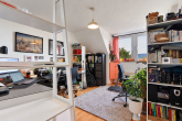 Arbeitszimmer - Großzügige 5-Raumwohnung im Dachgeschoss mit Loggia und Aufzug!