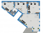 Grundriss - Ladenbüro am Charlottencenter