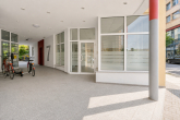 Außen - Ladenbüro am Charlottencenter