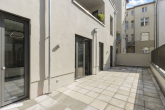 Terrasse - Zentral – Modern – Praktisch 4-Raumwohnung im Herzen von Halle inklusive Einbauküche, Stellplatz und einer riesigen Terrasse
