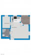 Grundriss - Schöne 2-Raumwohnung mit Einbauküche, Balkon und Fahrstuhl im Mühlwegviertel!