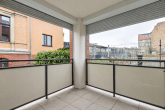 Terrasse - Schöne 2-Raumwohnung mit Einbauküche, Balkon und Fahrstuhl im Mühlwegviertel!